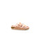 Birkenstock - Arizona donna in pelliccia d'agnello Light Rose