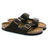 Birkenstock - Arizona uomo in pelle scamosciata Mocha