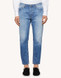 Dondup - Jeans Brighton carrot in denim fisso medio chiaro vintage pulito
