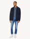 Dondup - Jeans George skinny in denim stretch blu lavaggio medio pulito