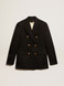 Golden Goose - Blazer doppiopetto da donna nero