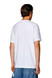 Diesel - T-shirt Just-Nlabel con applicato sul petto in jersey di cotone bianco