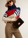 Golden Goose - Venezia Bag in pelle palmellato nero