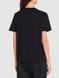 Golden Goose - T-shirt nera Collezione Star con stella tono su tono sul davanti Golden Goose - T-shirt nera Collezione Star con stella tono su tono sul davanti