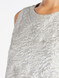 Max Mara Studio -  Top Veruska girocollo in jacquard argento