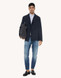 Dondup -Jeans Brighton carrot in denim stretch con rammendi