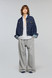 Semicouture - Pantalone Chantal in felpa di cotone grigio