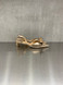 Chantal - Chanel in pelle laminata platino con fiocco
