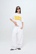 Icon Denim - Jeans Bea a gamba larga e vita bassa bianco