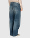 Icon Denim - Jeans Bea a gamba larga e vita bassa lavaggio blu slavato