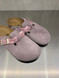 Birkenstock - Boston donna Braided Pelle scamosciata - Purple