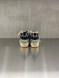 Golden Goose - Mid Star donna con glitter argento  e stella in suede grigia