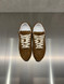 Alohas - Sneakers Tb.56 suede in pelle color cioccolato