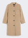 Max Mara Weekend - Cappotto Zenone monopetto in lana beige chiaro