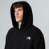 The North Face - Felpa con cappuccio e maniche raglan NSE Box da uomo TNF Black-TNF White