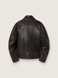 Golden Goose - Giacca bomber da Uomo in nappa color borgogna