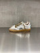 Golden Goose - Ball Star uomo in pelle bianca con stella e talloncino argento