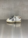 Golden Goose - Super-Star donna bianche in pelle con stella e talloncino glitter