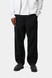 Carhartt - Flint pant black, garment dyed