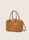 Golden Goose - Vita Bag in suede color cammello e dettagli oro