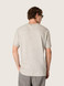 Golden Goose - T-shirt da uomo in jersey grigio mélange con stampa vintage