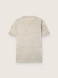 Golden Goose - T-shirt da uomo in jersey grigio mélange con stampa vintage