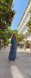 8PM - Abito Taormina lungo in twill di viscosa stampa bandana color blu