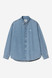 Carhartt - Camicia L/S Lucas Shirt Blue Bleached