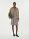 Max Mara Weekend - Giacca crop in suede fango