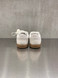 Alohas -  Sneakers 490 in pelle crema e uncinetto