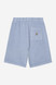 Carhartt - Bermuda Nelson Sweat Short Gentle Blue Garment dyed