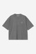 Carhartt - T-Shirt W' S/S Nelson Black Garment dyed