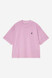 Carhartt - T-Shirt W' S/S Nelson Gentle Purple  Garment dyed