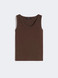 Max Mara Weekend - Top Multi in cotone stretch cioccolato