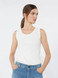 Max Mara Weekend - Top Multi in cotone stretch bianco