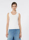 Max Mara Weekend - Top Multi in cotone stretch bianco