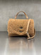 Zanellato - Borsa Postina® small in tessuto Brown Teddy