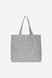 Carhartt - Borsa Mercer Tote Bag a righe Graphite / Wax