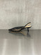 Chantal - Slingback in pelle intrecciata nera