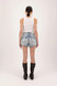 Icon Denim - Short Umi in Denim  blu slavato