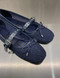 Loafer - Ballerina Misty con cristalli applicati blu