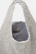 Twenty Fourhaitch - Handbag Parks realizzata in maglia strass color argento