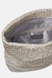 Twenty Fourhaitch - Mini pochette in maglia strass argento con chiusura a calamita
