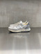 Premiata - Sneakers Mick in pelle e tessuto tecnico grigio chiaro e bianco
