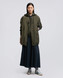 Aspesi - Gonna donna in popeline cotone nylon stretch blu navy