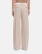 Dondup - Pantaloni Evelyn wide leg chino cipria