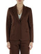 Max Mara Weekend - Giacca Carbone in lyocell e viscosa marrone