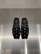 Ash - Sabot  open toe Bone in pelle nera con borchie