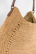 Ibeliv - Borsa hobo Meva in rafia tea