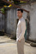 Gran Sasso - Polo skipper in maglia a manica lunga beige